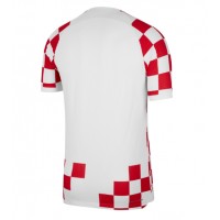 Koszulka piłkarska Chorwacja Strój Domowy MŚ 2022 tanio Krótki Rękaw